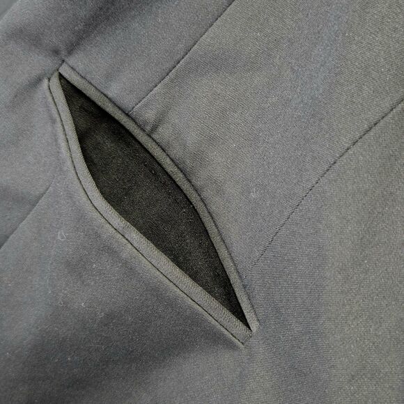 Old Navy Blazer Womens Large Black Single Button Lined Workwear Career Office - Picture 4 of 8